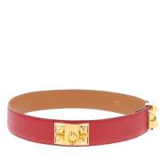 Hermès Vintage Pre-owned Laeder skrp Red, Dam