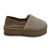 Espadrilles Platta skor med J.arte Cordela-stil Beige, Dam