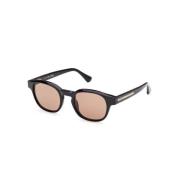 WEB Eyewear Stiliga Solglasögon Svart We0361 Col. 05J Black, Unisex