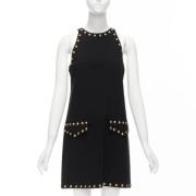 Moschino Pre-Owned Pre-owned Tyg klnningar Black, Dam