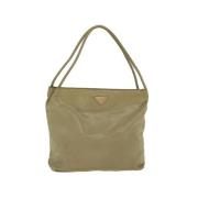 Prada Vintage Pre-owned Nylon prada-vskor Green, Unisex