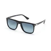 Persol Po3336S 95S3 Sunglasses Black, Unisex