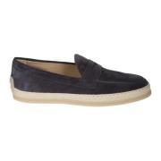 Tod's Herr Loafers Mocassino Gomma Blue, Herr