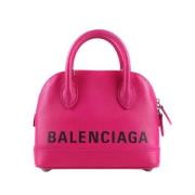 Balenciaga Vintage Pre-owned Laeder totevskor Pink, Dam