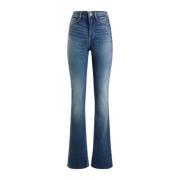 Guess Flared Jeans Blue, Dam