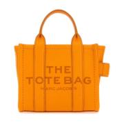 Marc Jacobs Orange Läder Micro Tote Väska Handväska Orange, Dam