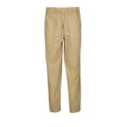 Moncler Chino byxor med rak passform Beige, Dam