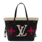 Louis Vuitton Vintage Pre-owned Canvas axelremsvskor Black, Dam