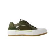 Alexander McQueen Pre-owned Pre-owned Laeder sneakers Green, Herr