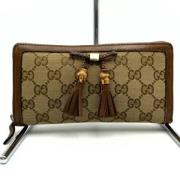 Gucci Vintage Pre-owned Canvas plnbcker Brown, Dam