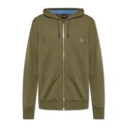 PS By Paul Smith Sweatshirt med logotyp Green, Herr