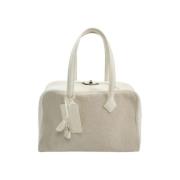 Hermès Vintage Pre-owned Laeder axelremsvskor White, Dam