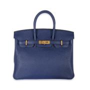 Hermès Vintage Pre-owned Laeder handvskor Blue, Dam