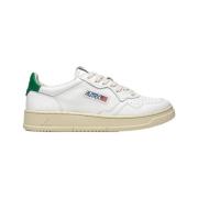 Autry Medalist Low Grön Häl Vit Sneaker White, Herr