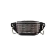 Alexander McQueen Tyg handvskor Black, Herr