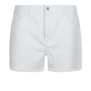 Patrizia Pepe Klassiska Shorts White, Dam