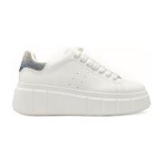 Tamaris Vita Silver Sneakers för Kvinnor White, Dam