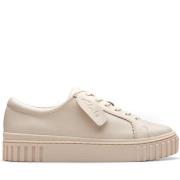 Clarks Beige Fritidsgång Sneakers Beige, Dam