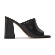 Guess Svarta platta sandaler Keila Mules Black, Dam