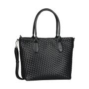 Gabor Svart Tote Bag Emilia Black, Dam