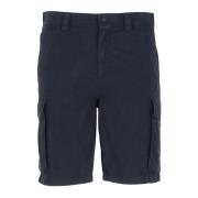 Woolrich Blå Cargo Bermuda Shorts Blue, Herr