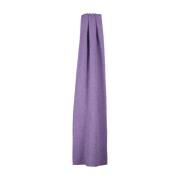 Zanieri Kashmir Halsduk Grov Stickad Italien Purple, Herr