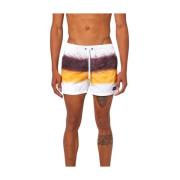 Sundek Herr Badshorts Strandkläder Multicolor, Herr