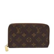 Louis Vuitton Vintage Pre-owned Belagd canvas plnbcker Brown, Dam