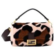 Fendi Vintage Pre-owned Laeder crossbodyvskor Multicolor, Dam