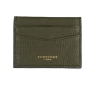 Pourchet Paris Multi-fack Korthållare Khaki Green, Herr