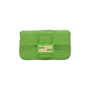 Fendi Vintage Pre-owned Laeder kuvertvskor Green, Dam