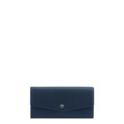 Pourchet Paris Stilren Marin Plånbok Organiser Blue, Dam