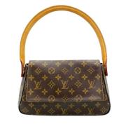 Louis Vuitton Vintage Pre-owned Canvas handvskor Brown, Dam