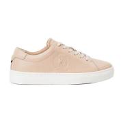 Tommy Hilfiger Beige Crest Sneakers för Kvinnor Beige, Dam