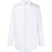 Etro Mönstrad Jacquard Bomullsskjorta White, Herr