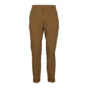 Dondup Twill Byxor Brown, Herr