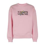 Maison Kitsuné Sweatshirts Pink, Dam