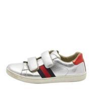 Gucci Vintage Pre-owned Laeder sneakers Multicolor, Dam