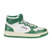 Autry Mid Medalist Herr Sneakers Green, Herr