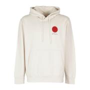 Edwin Japansk Sol Hoodie White, Herr