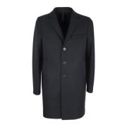 Harris Wharf London Stilren Boxy Coat Blue, Herr