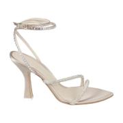 3Juin High Heel Sandals Beige, Dam