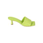 Aldo Castagna Heeled Mules Green, Dam