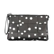 Desigual Polka Dot Handväska med Flera Fack Black, Dam