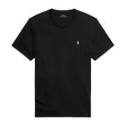 Ralph Lauren Broderad Pony T-shirts och Polos Black, Herr