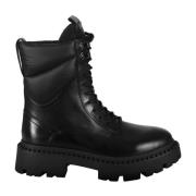 ASH Lace-up Boots Black, Dam