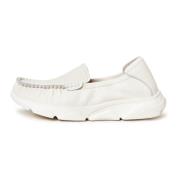 Cesare Gaspari Vita Platform Moccasins White, Dam