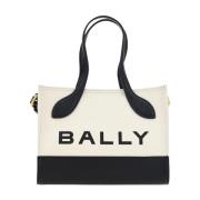 Bally Mini Läder Handväska White, Dam