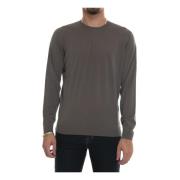 Hindustrie Merino Wool Slim Fit Pullover Gray, Herr