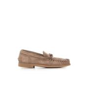 Alexander Hotto Beige Mockasin Sandaler Beige, Herr